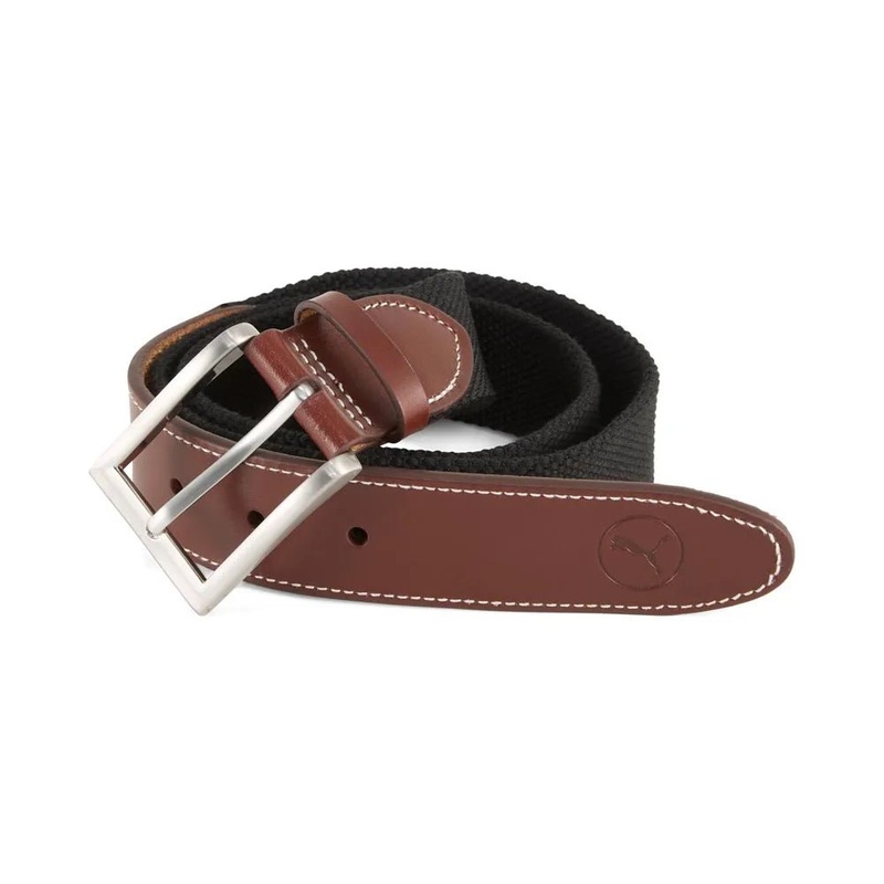 Puma Needlepoint Canvas Golf Belt
