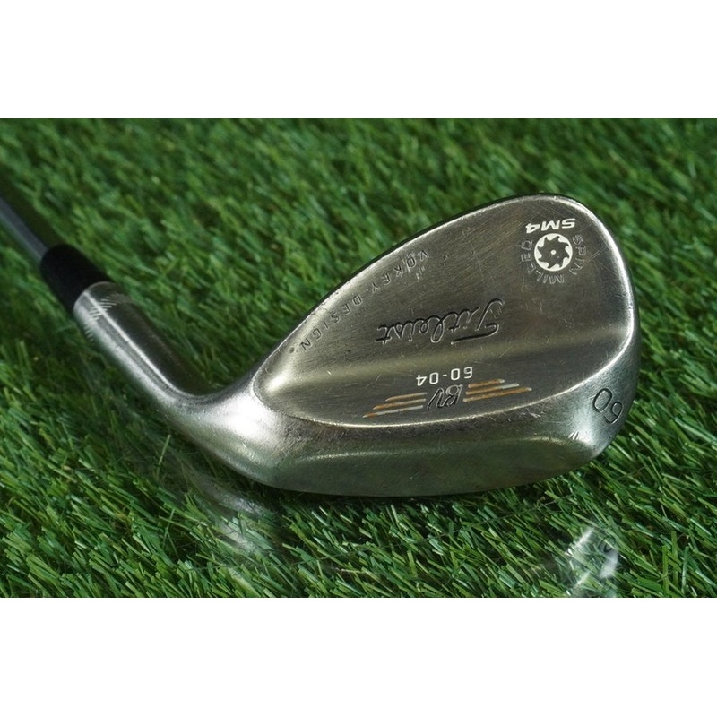 TITLEIST BV VOKEY DESIGN SM4 LOB WEDGE SPIN MILLED STEEL WEDGE FLEX RH 60 4