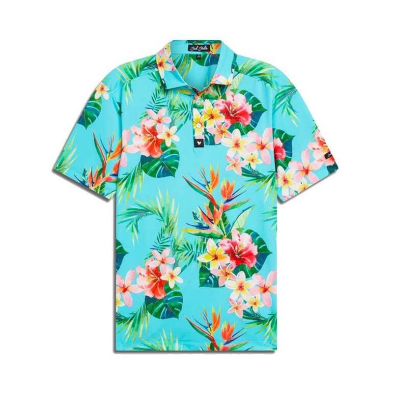 Bad Birdie Junior Tropics Polo