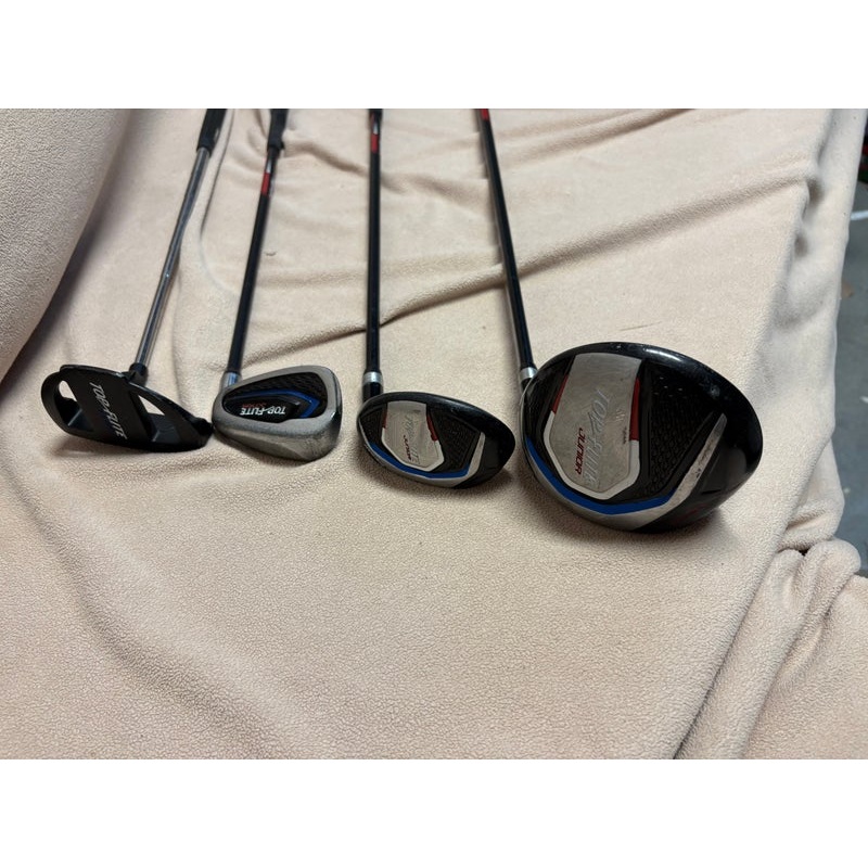 Junior Top Flite Junior Right Handed Clubs (Full Set) Junior 4 Pieces (Used)