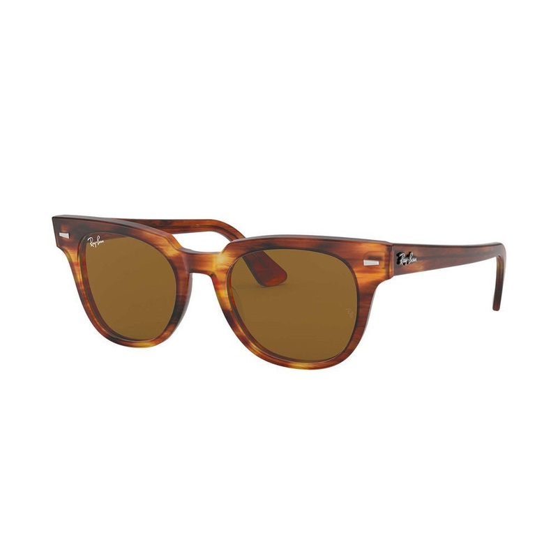 Ray-Ban Meteor Classic – Striped Havana Tortoise/Brown Classic B-15