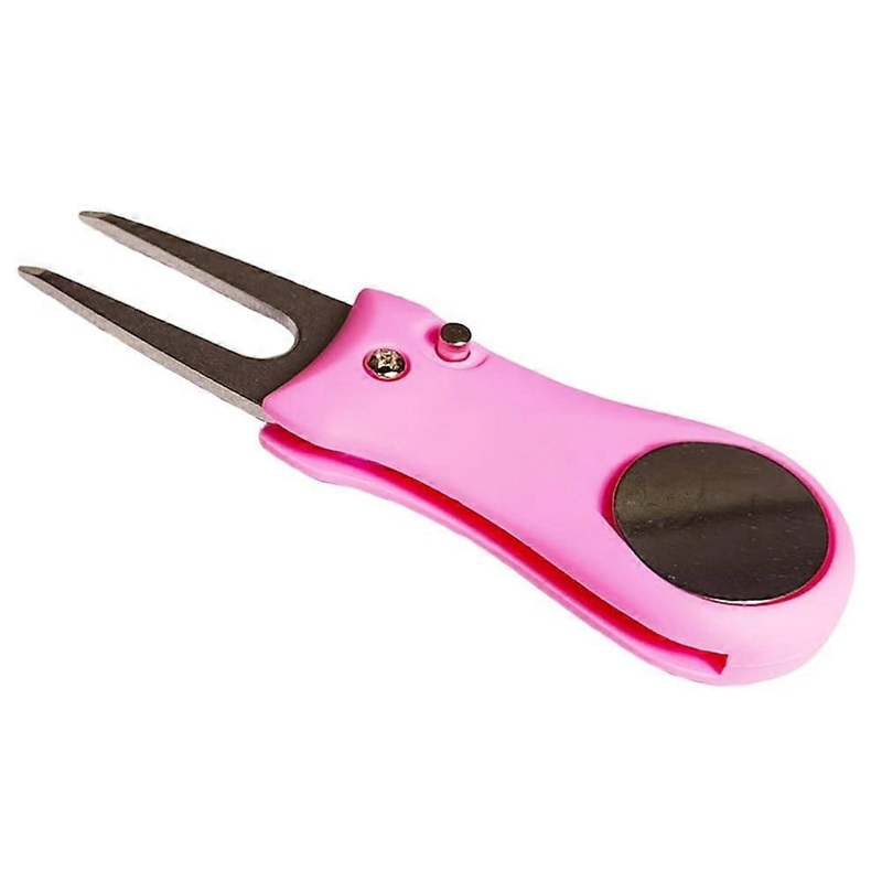 Rosa Golf Turf Tool with Magnetic Golf Ball Markers, Pitch Fork  Tool Markers