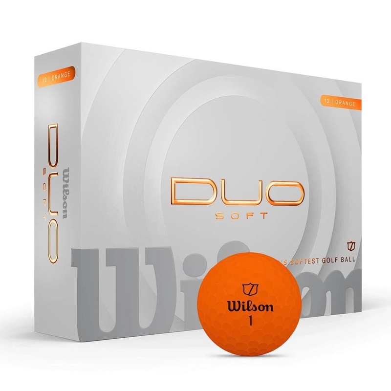 Wilson Duo Soft Golf Balls – Orange