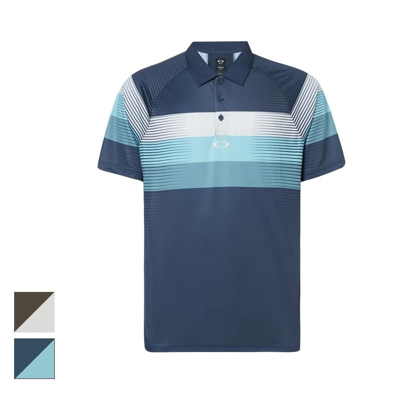 Oakley Color Block Graphic Polo