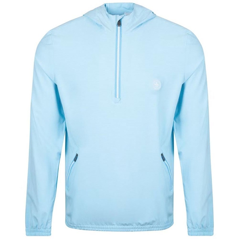 Original Penguin 1/4 Zip Fine Line Hooded Windshirt