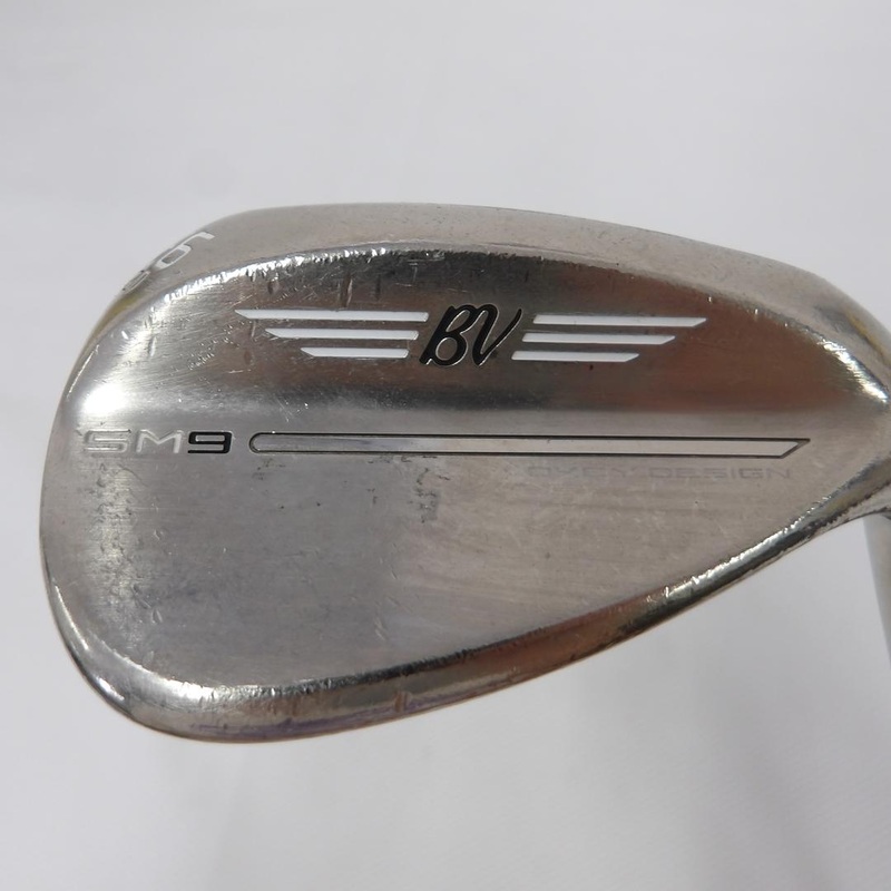 Titleist Wedge VOKEY SPIN MILLED SM9 Brushed Steel 56 Dynamic Gold S200