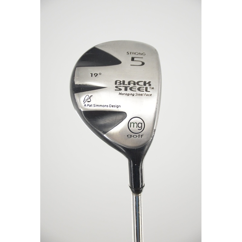 MG Golf Black Steel 19 Degree Hybrid S Flex 41.5