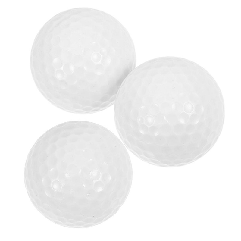 Training Golf Balls Soft Practice Balls For Beginners Players Suitable For Backyard And Driving Range 4 26X4 26X4 26CM 3Pack