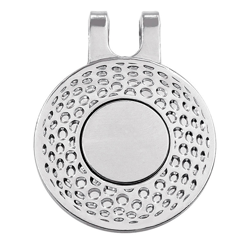 Golf Hat Clip Magnetic Golf Ball Marker Holder Men Women Golfer Hats Pants Bags Visors Belts Metal Clip Golf Accessories Enthusiasts Gift