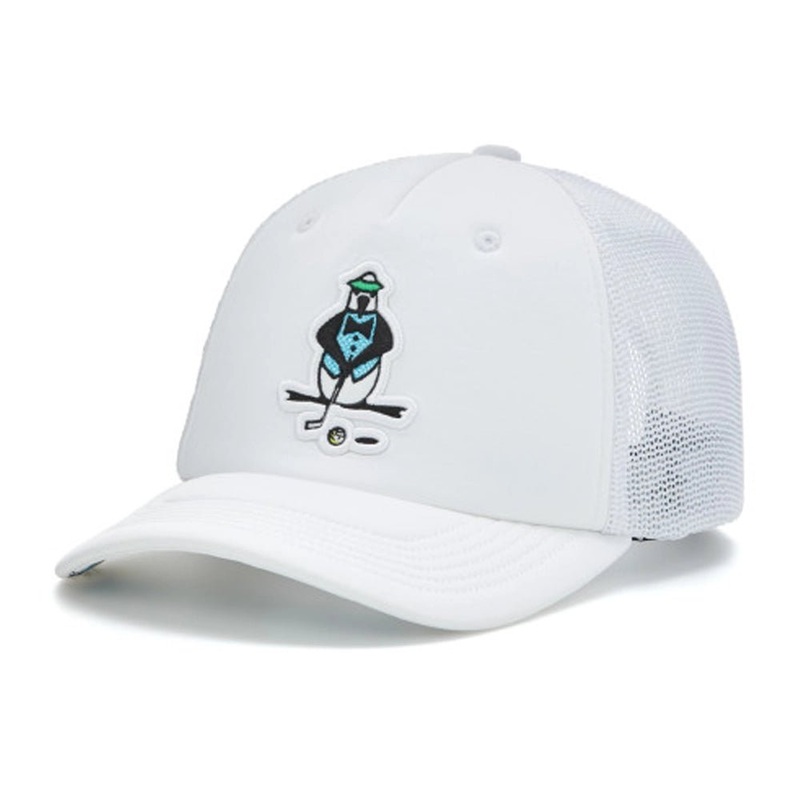 Original Penguin Pop Fest Feel The Putt Trucker Golf Hat