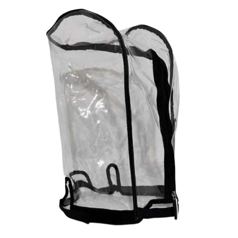 Golf Bag Rain Protection Cover Protective Cover for Golf Push Carts Golf Bag Black Single Pull