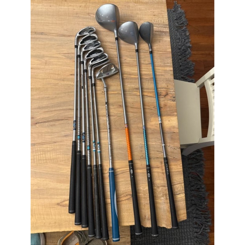 LH lefty USKG US Kids Golf DV3 WT-20s Ultralight UL48 Full Junior Set 10 Clubs