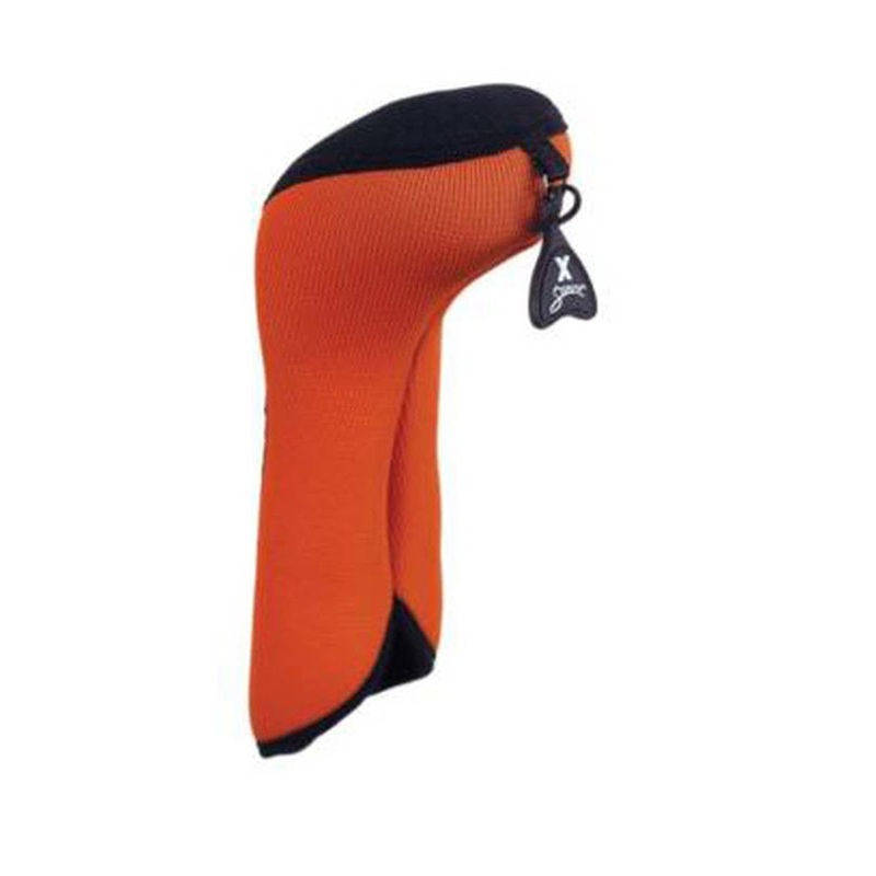 Stealth Single ‘X’ Fairway Wood Headcover – Black/Flame