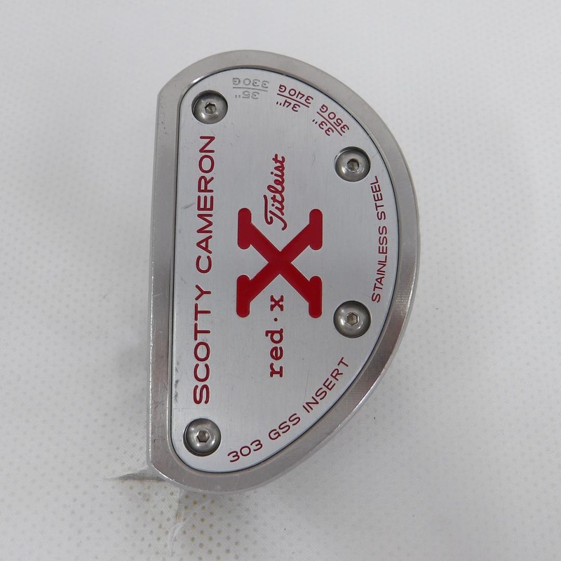 Titleist Putter Left-Handed SCOTTY CAMERON RED X 35 inch