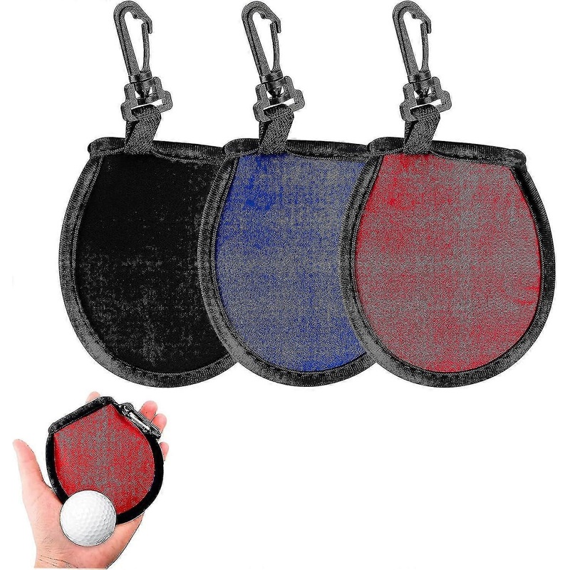 Waterproof Golf Ball Cleaner Pouch – Set Of 3
