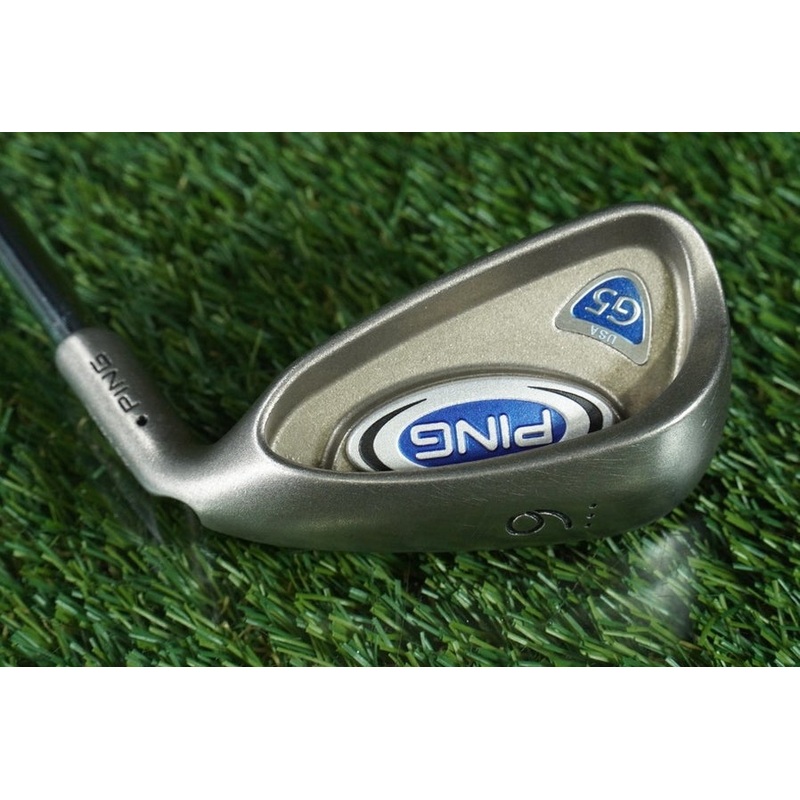 PING G5 9 IRON TRUE TEMPER STEEL STIFF SHAFT RH BLACK DOT ~ L@@K!!