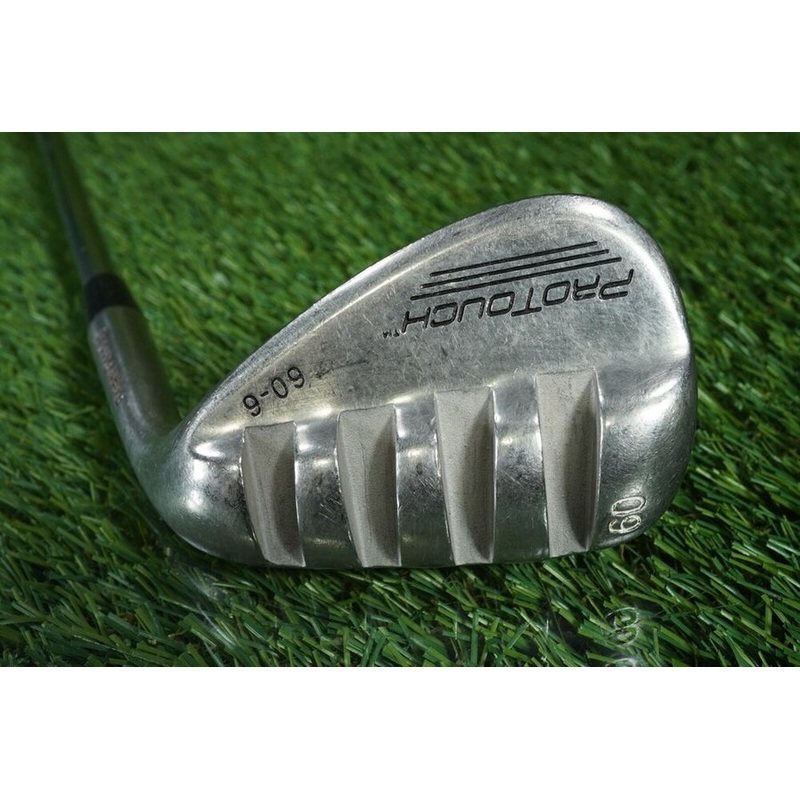 PRO TOUCH LOB WEDGE 60* 6 TRUE TEMPER DYNAMIC GOLD S300 STIFF FLEX SHAFT ~ L@@K!