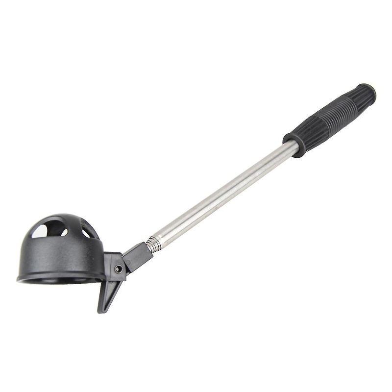 Ball Retriever Telescopic Design Comfortable Grip Stainless Steel Practical Golf Ball Picker For New Golfer