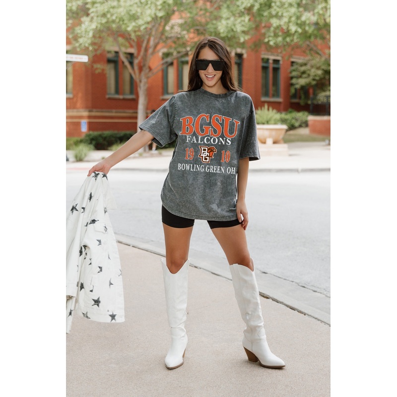 BOWLING GREEN FALCONS Throwback Oversized Tee