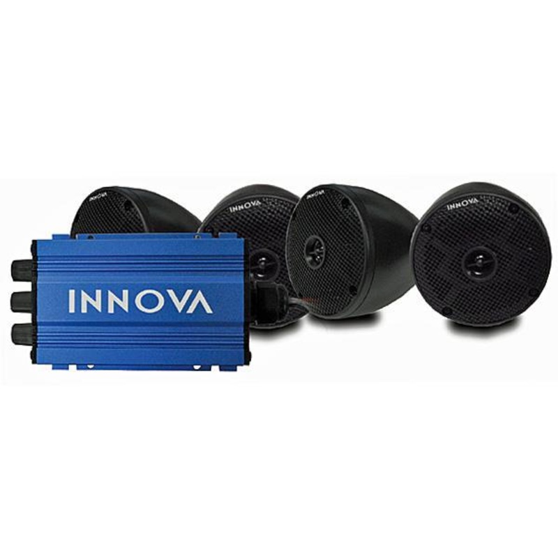 INNOVA Set of 4 Cone Speaker / Channel Mini-Amp PN# 13-011