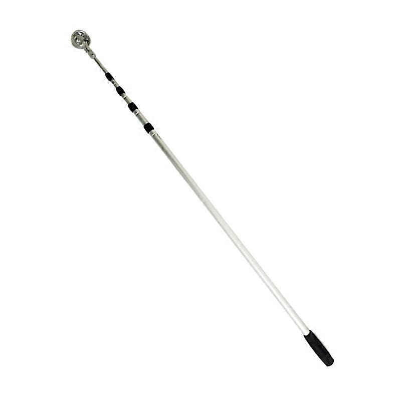 Golf Ball Retriever Device Aluminum Alloy Pvc Adjustable Stretchable Golf Ball Pick Up Tool For Outdoor 5 Joints 473cm/5.17yd Maximum Length