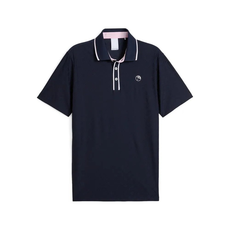 Puma X AP Tipped Jacquard Golf Polo
