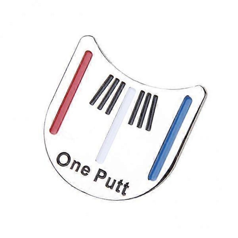 3x Golf Putting Alignment Tool Ball Marker – Hat Clip Golf Accessory
